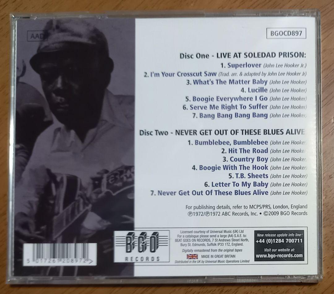 中古CD ジョン・リー・フッカー 2枚セット