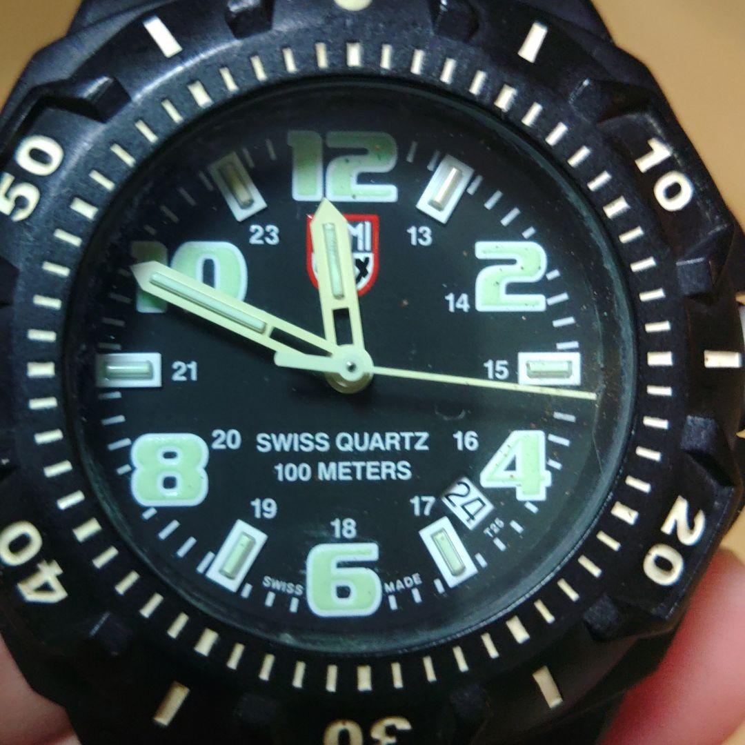 Luminox Swiss Quartz 時計 ジャンク ベルト切れてます