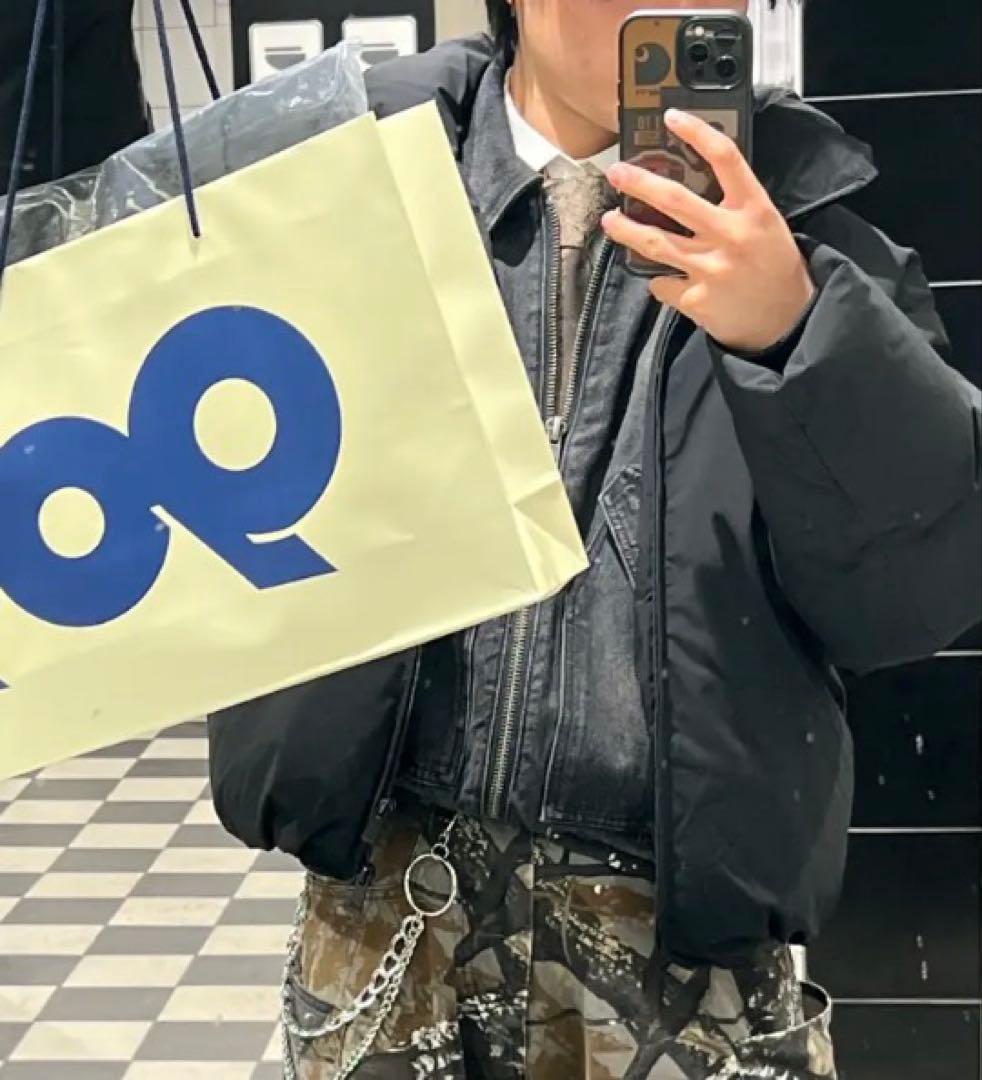 ANDER HUNK オーバーダイデニムフライトジャケット 値下げ交渉あり