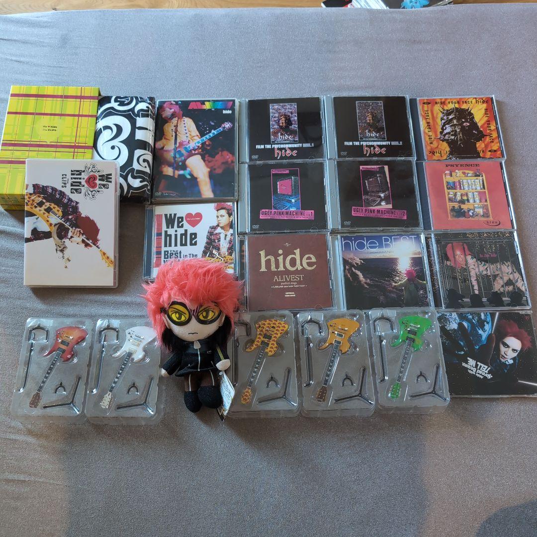 ヒデ hide グッズ CD/DVD セット売り