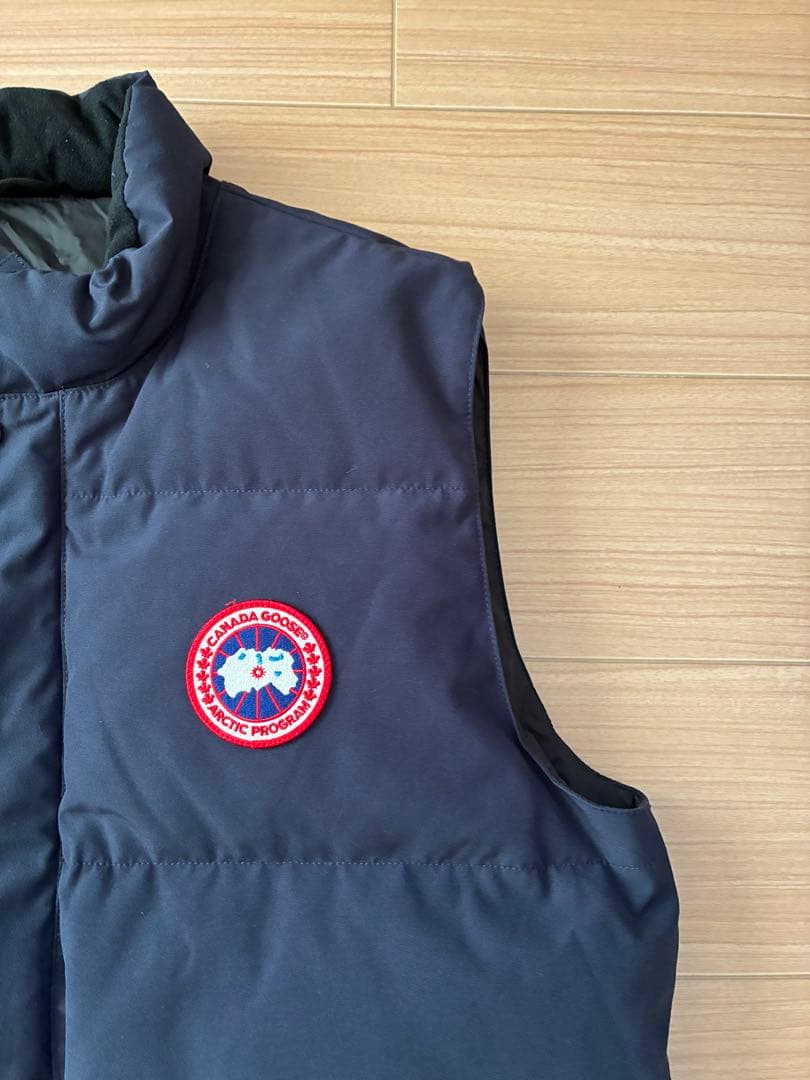   4154M フリースタイル クルー ベスト ネイビー
