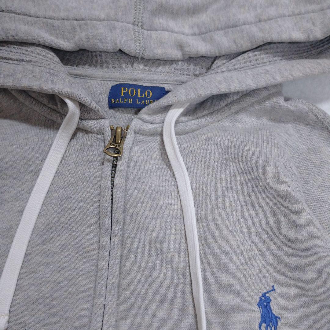 Polo Ralph Lauren ラルフローレン フード付きパーカー　グレー