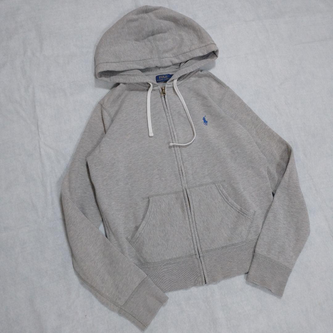 Polo Ralph Lauren ラルフローレン フード付きパーカー　グレー