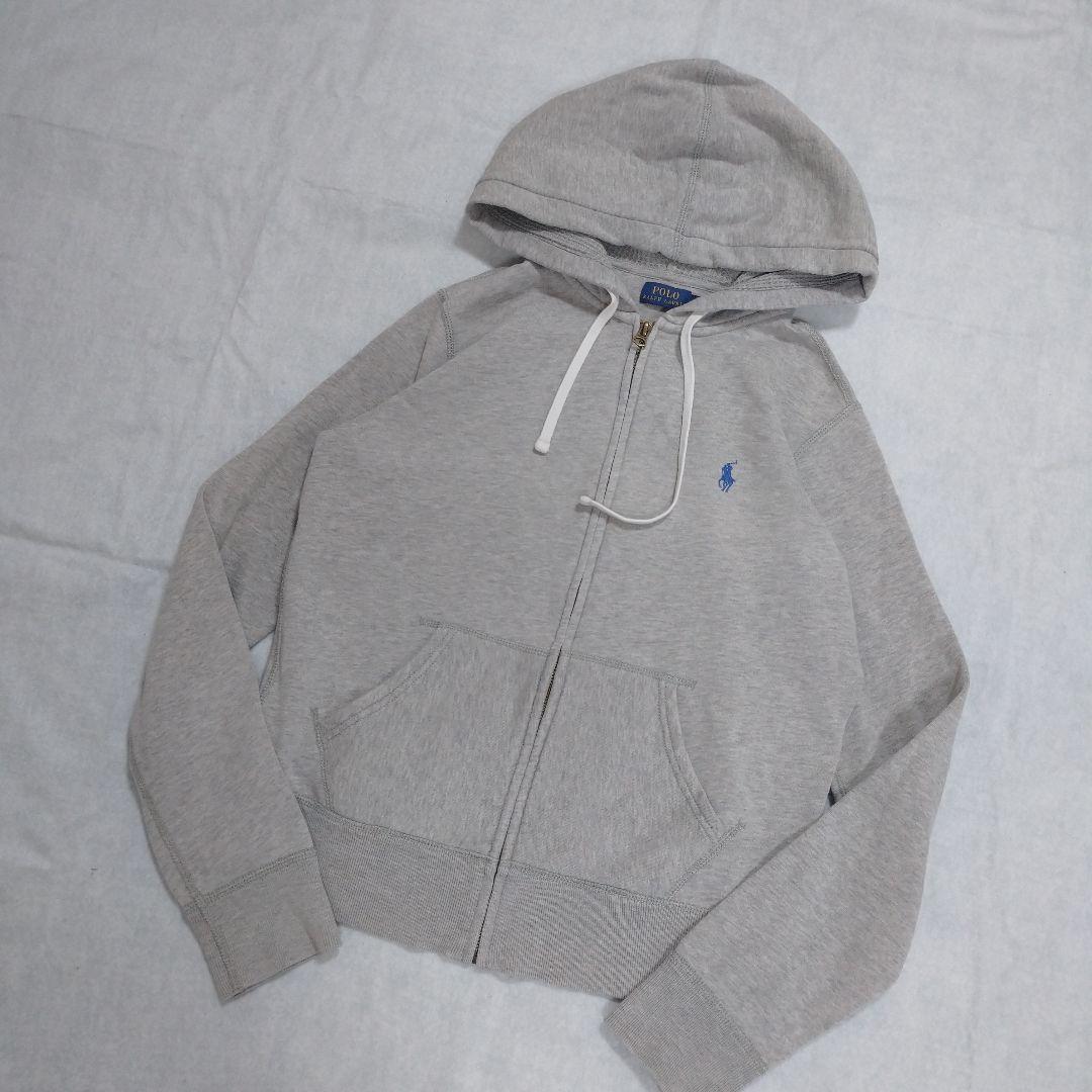 Polo Ralph Lauren ラルフローレン フード付きパーカー　グレー