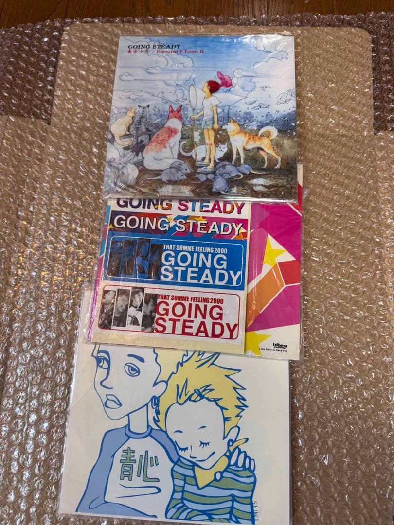 GOING STEADY 新品レコード　3枚　銀杏BOYZ アナログ