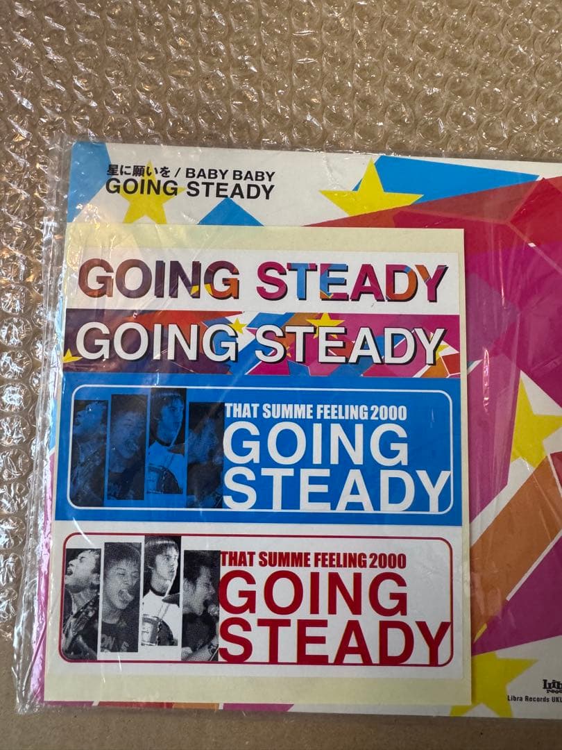 GOING STEADY 新品レコード　3枚　銀杏BOYZ アナログ