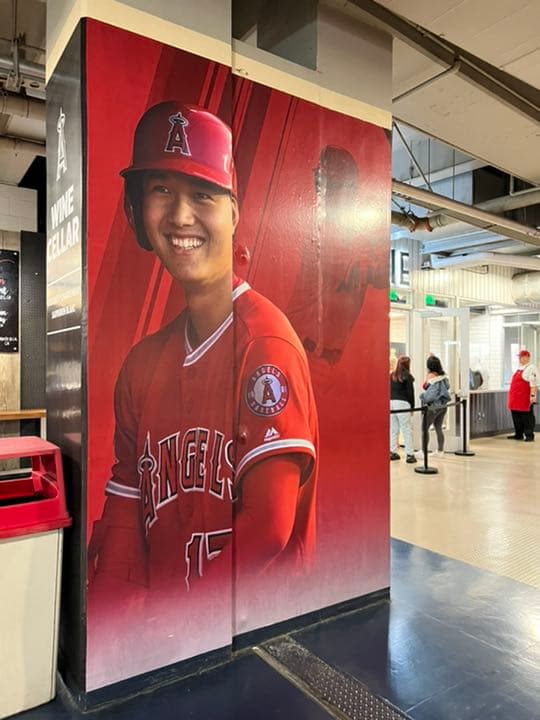 MVPおめでとう！Angels球場で購入した、大谷翔平公式Tシャツ