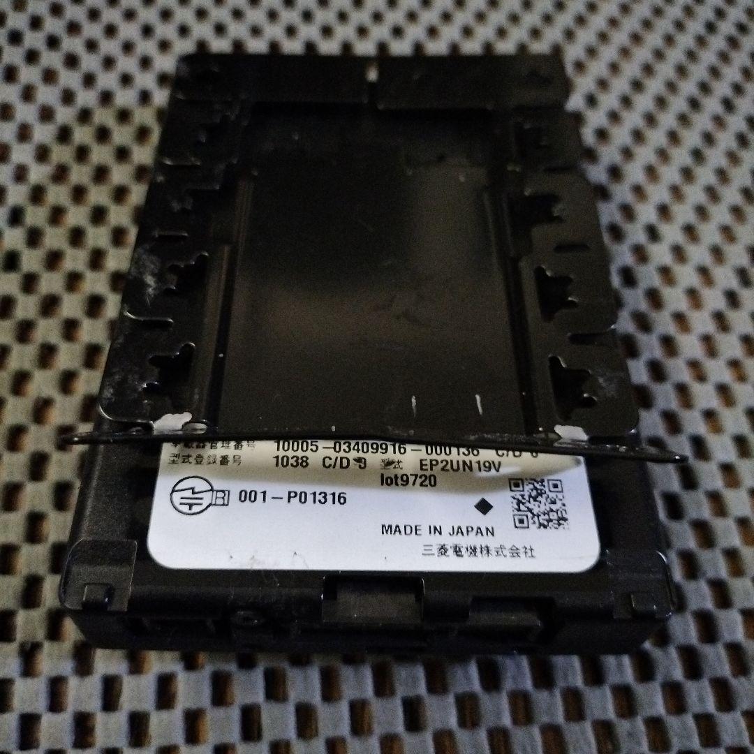 軽自動車登録ETC 三菱電機EP2UN19V USB電源仕様 電源配線変更可