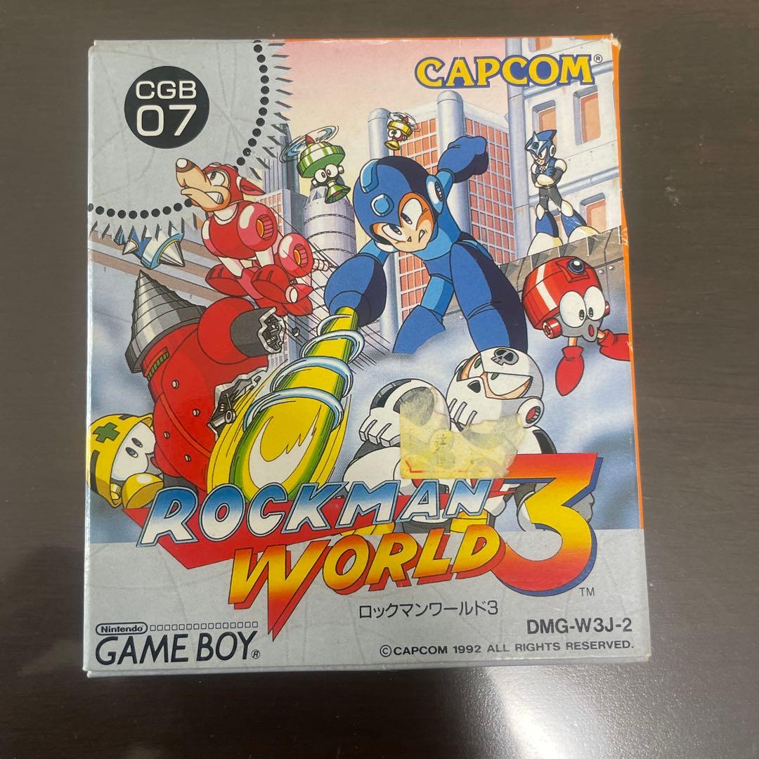 ロックマン3 ゲームボーイ 箱付き
