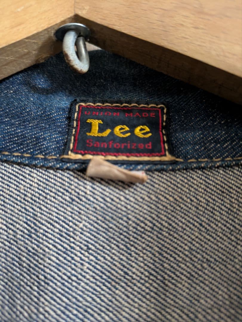 ヴィンテージ物　Lee デニムジャケット サイズ38