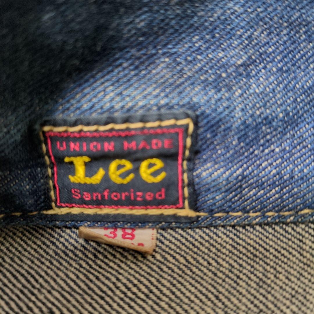 ヴィンテージ物　Lee デニムジャケット サイズ38