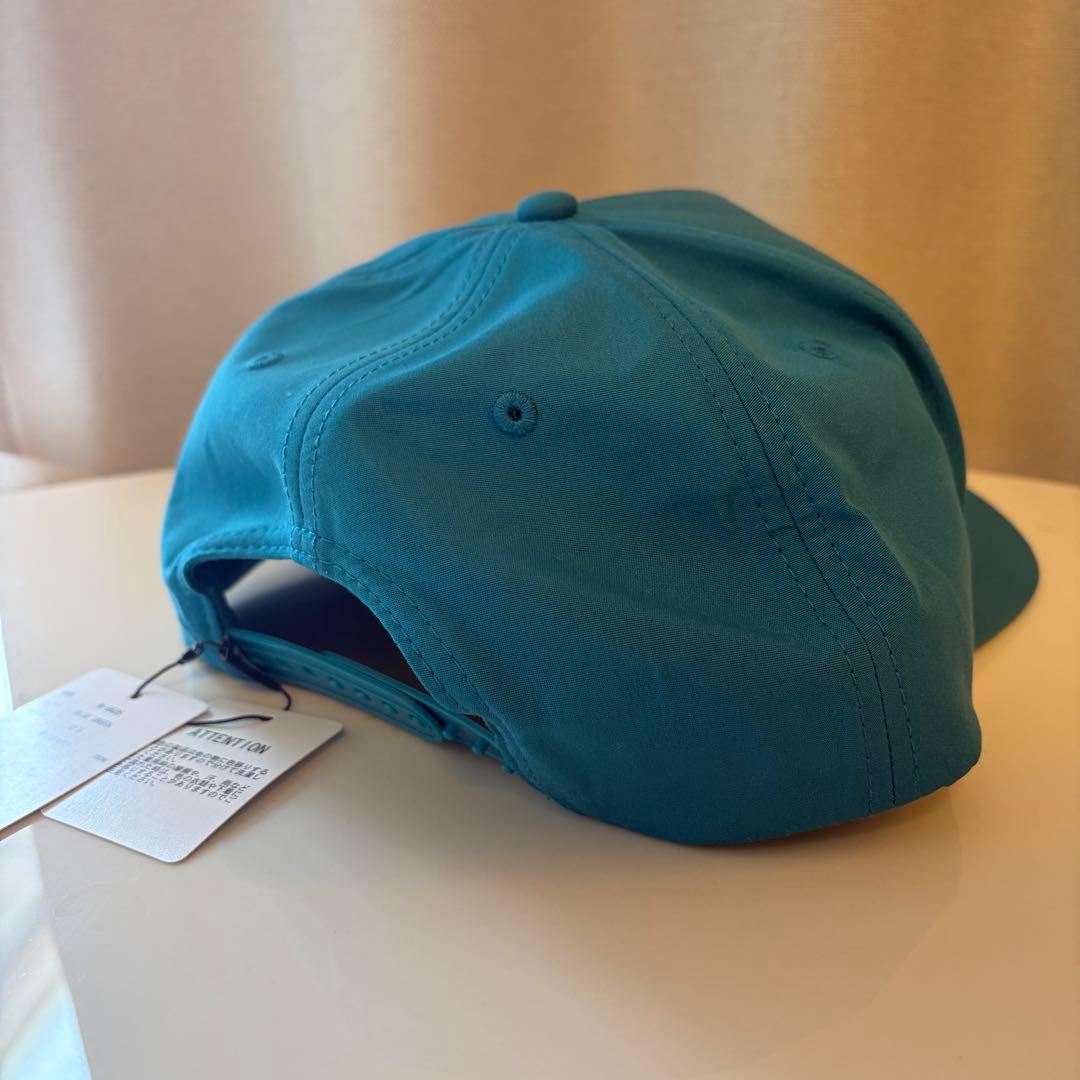 Malbon Golf ターコイズ スナップバックキャップ