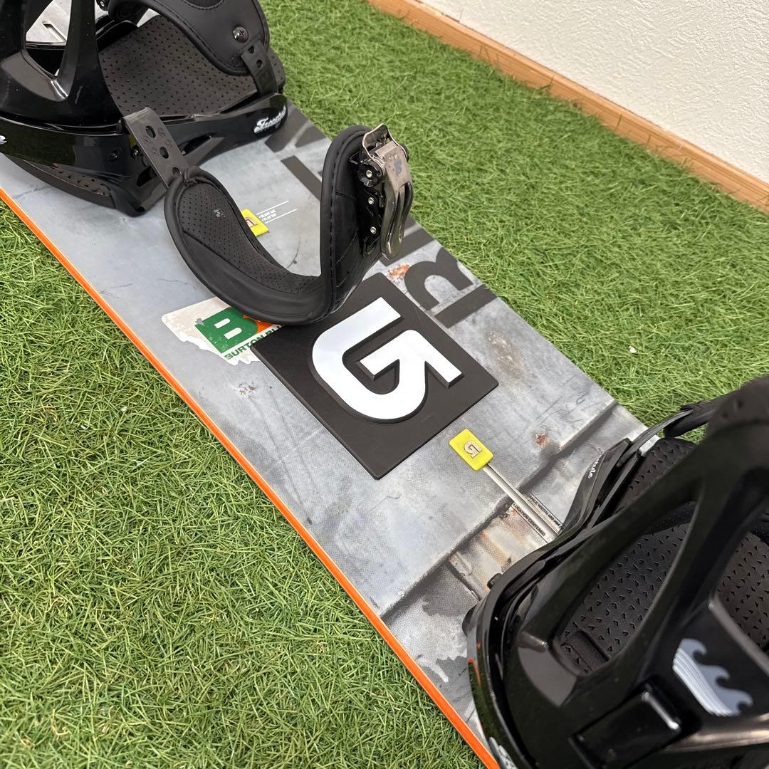 ブーツ無し‼️O25 BURTON 142cm スノーボードセット