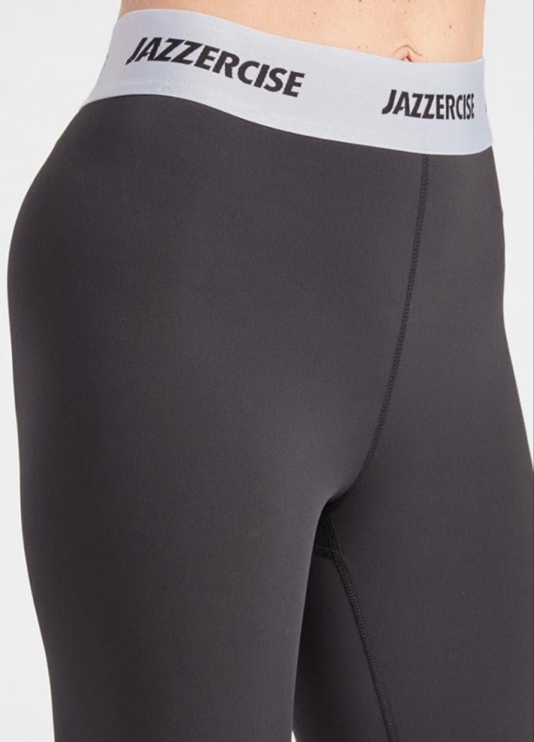 新品❗️ ジャザサイズ　レギンス Sサイズ　ブラック　ロゴ