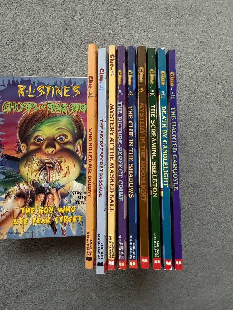 GHOSTS OF FEAR STREET R.L.STINEセット児童書 洋書