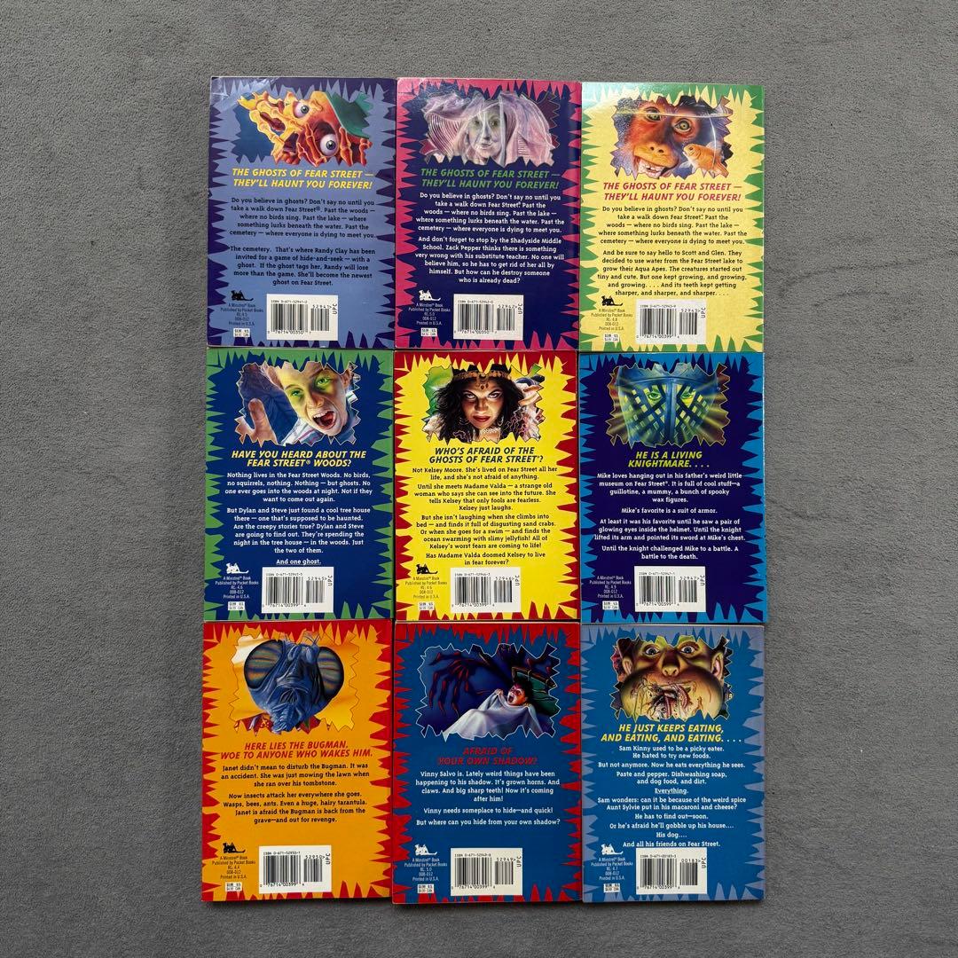 GHOSTS OF FEAR STREET R.L.STINEセット児童書 洋書