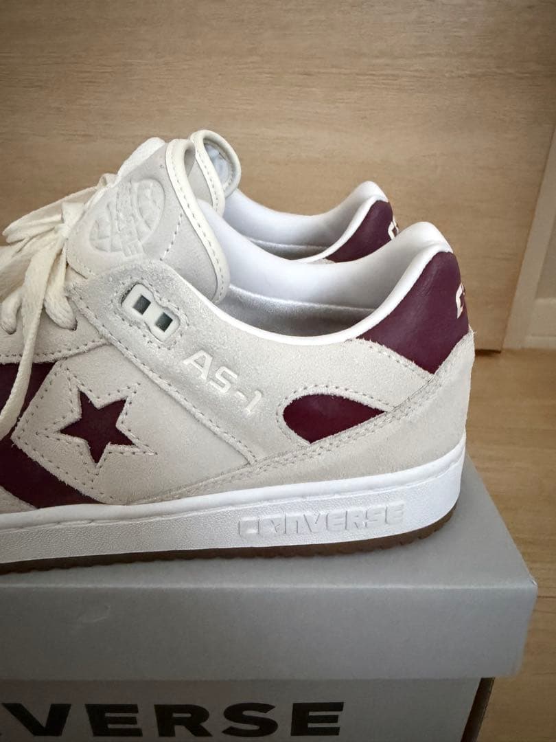 CONVERSE CONS AS-1 PRO ベージュ　バーガンディ