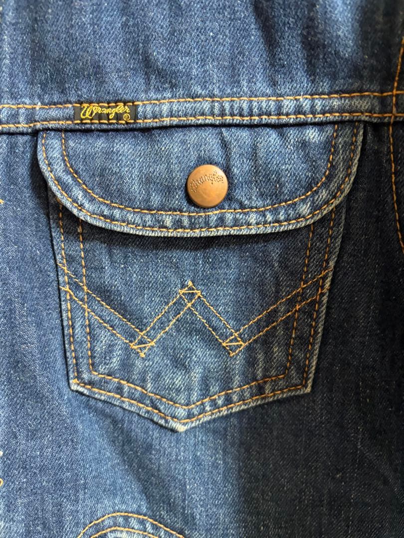 ね*た様 Wrangler デニムジャケット70-80sヴィンテージ