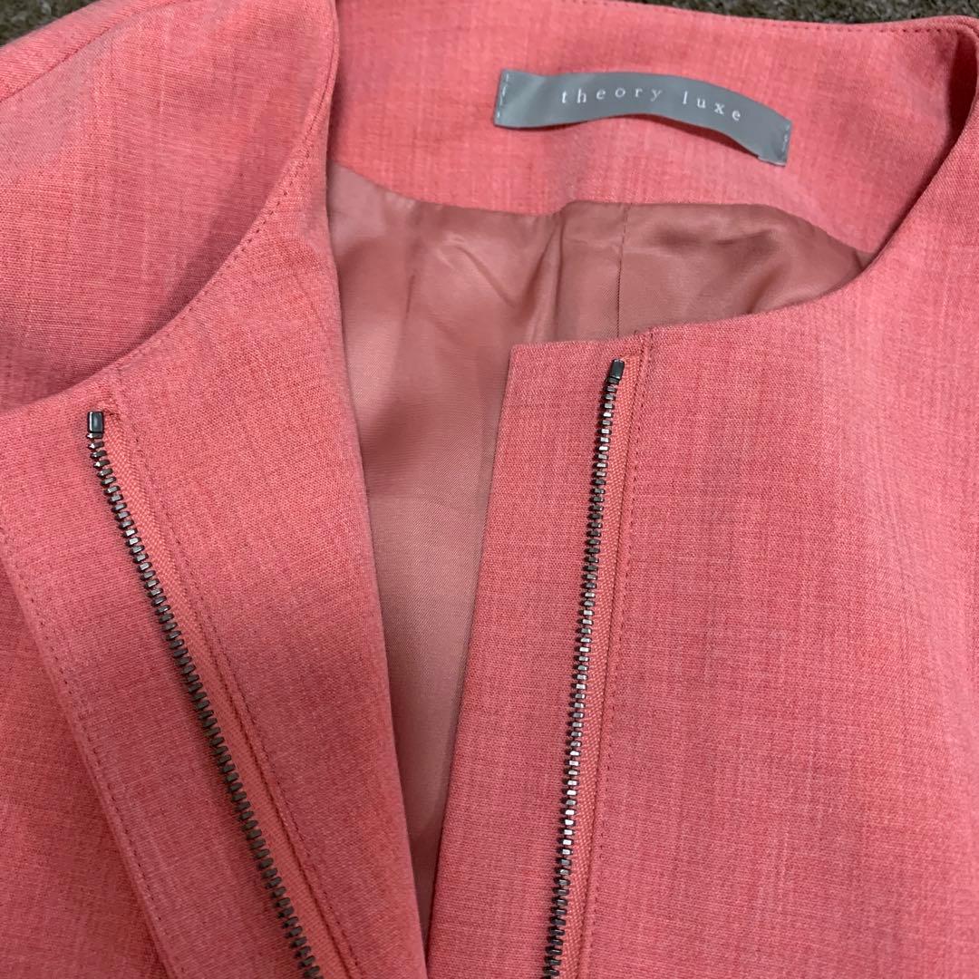 美品　theory luxe Cosimo Bola コクーン ジップコート