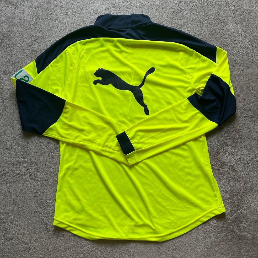 [支給品] ジュビロ磐田 PUMA サッカージャージ半袖3点セット Mサイズ
