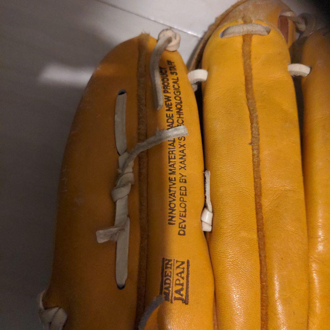 ザナックス　軟式、硬式不明　内野手用グラブ
