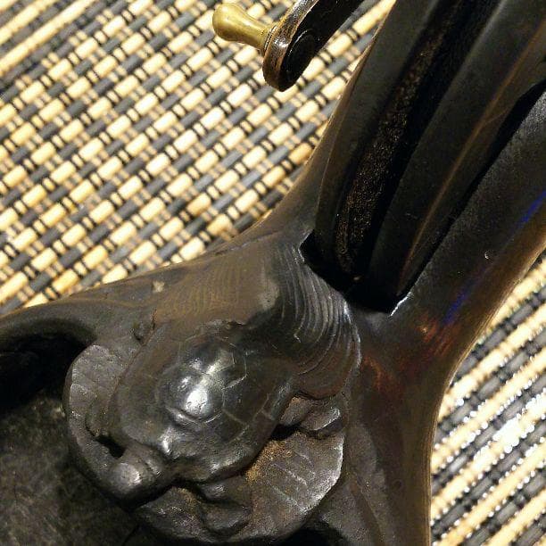 超希少 けやき黒木の墨つぼ　ラスト