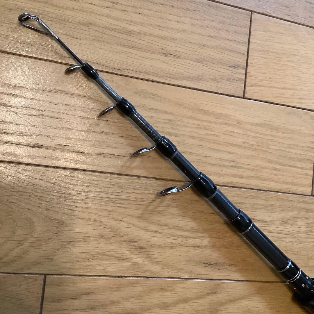 ショアジギ　シーバス　2.1mコンパクトロッド&スピニングリー3000番