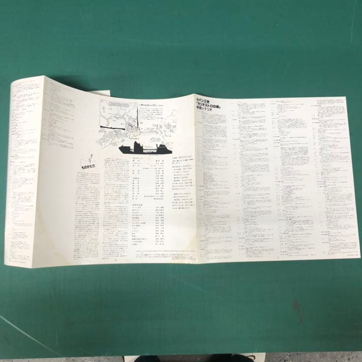 ルパン三世　カリオストロの城　完全サントラ盤　帯付　ポスター付　シナリオ付　完品