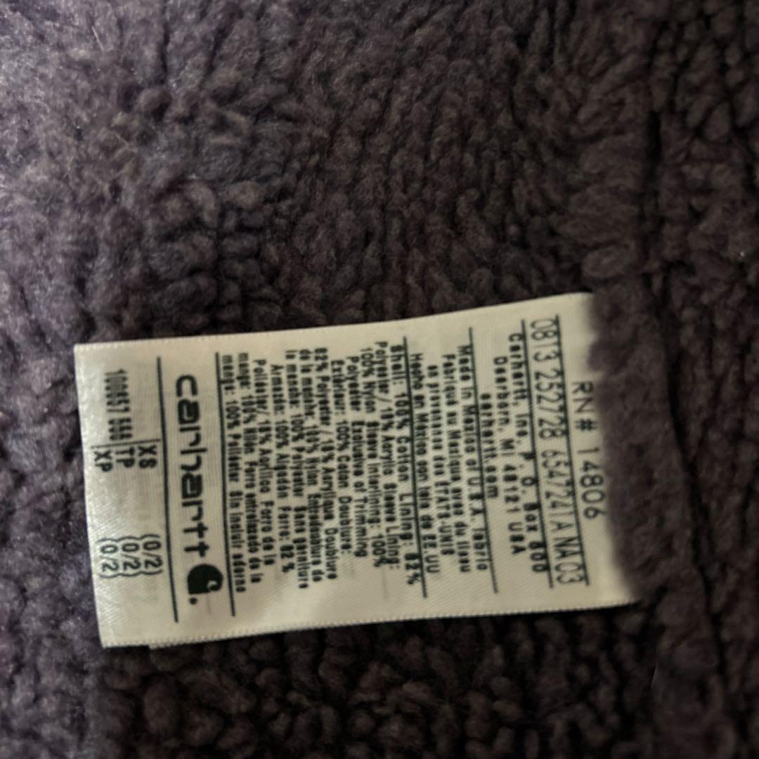 ア*ン様 Carhartt アクティブジャケット ボア USA規格 メキシコ製0