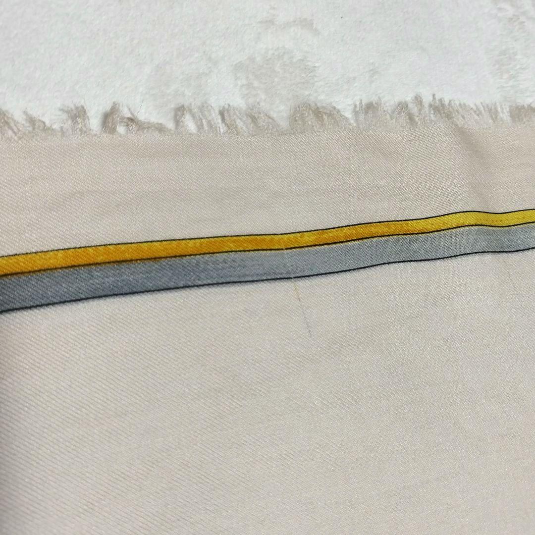 【希少品】GUCCI オールドグッチ　馬具柄　大判スカーフ　ウール　シルク