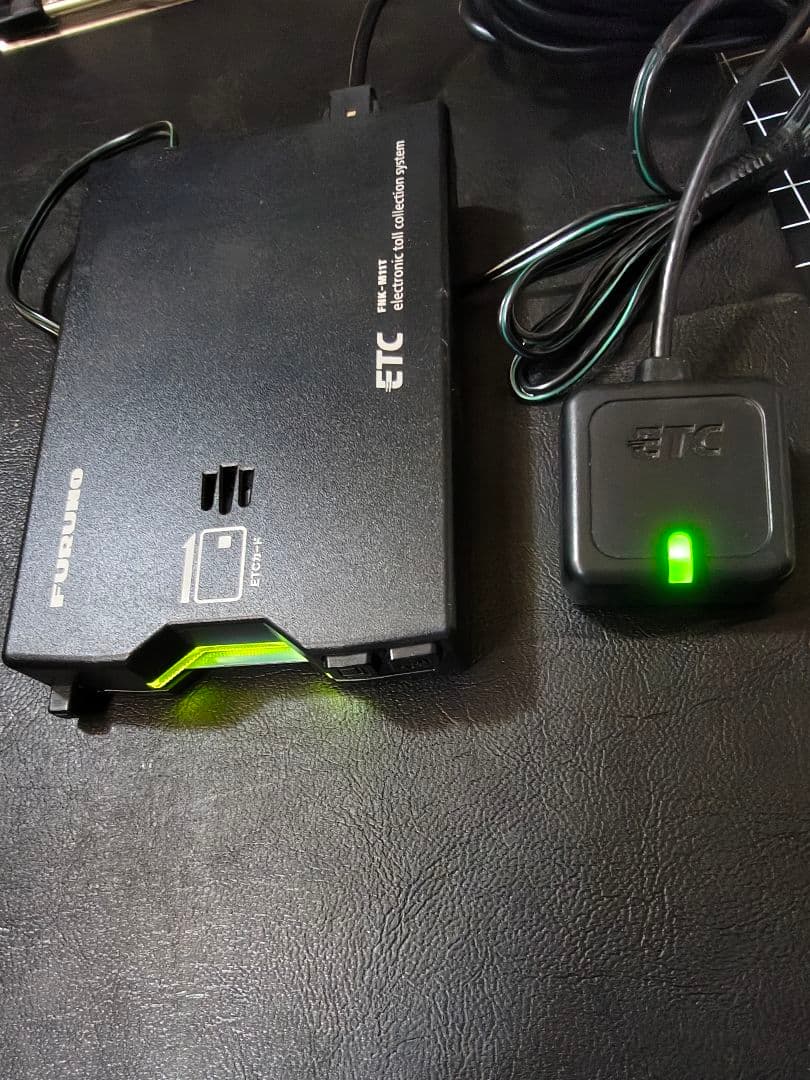 ETC車載器 アンテナ分離型 1ナンバー　中型車　トラック　音声案内