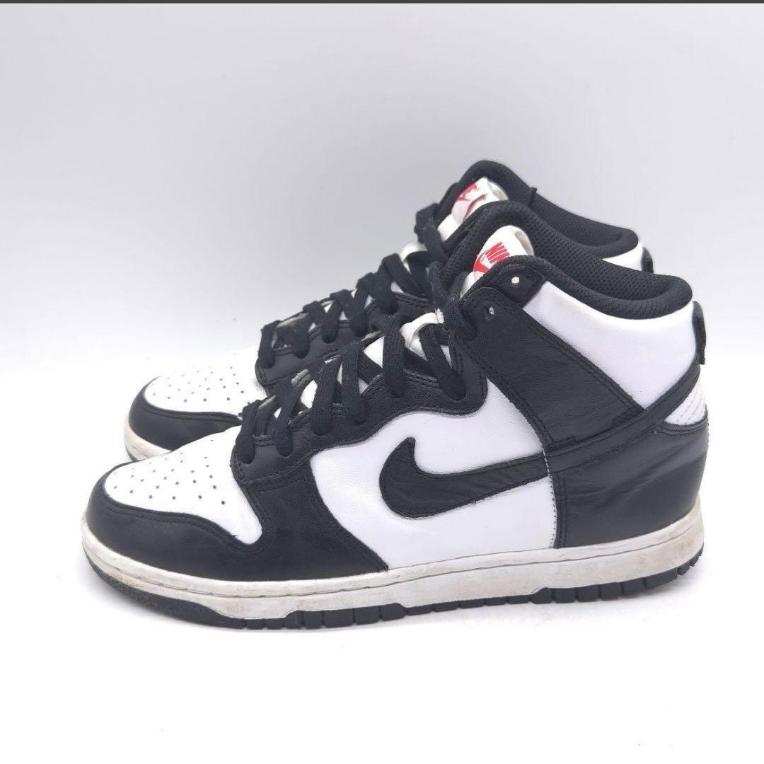 NIKE DUNK HIGH ナイキ ダンクハイ 24cm ブラック ホワイト