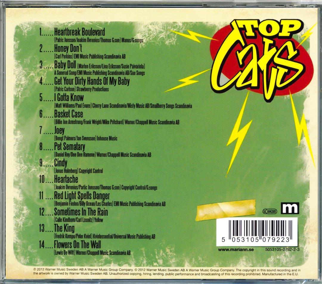 激レア盤 入手困難 【新品 CD】 ネオロカビリー Top Cats
