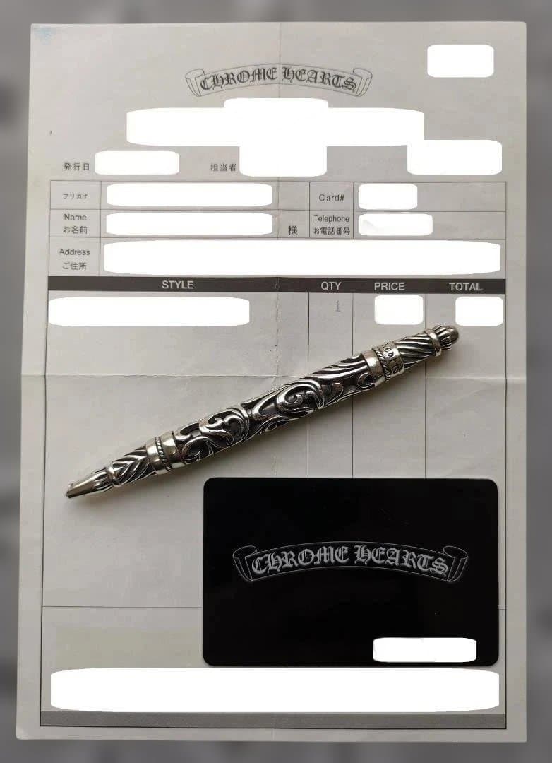 L*I様 CHROME HEARTS ボールペン ジャンク品 ペン先が潰れて使え