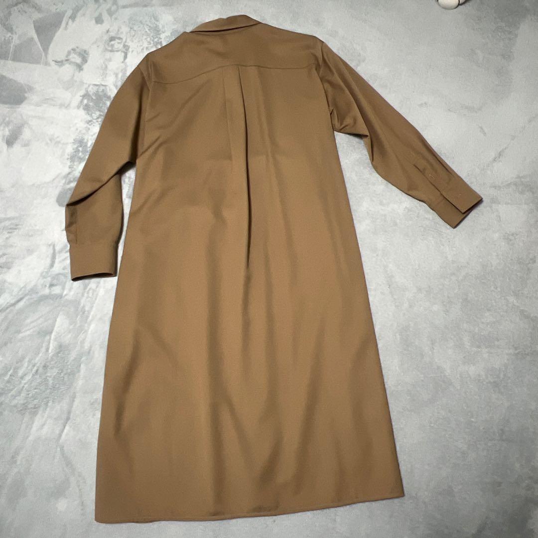 23区　ウールシャツワンピース　40