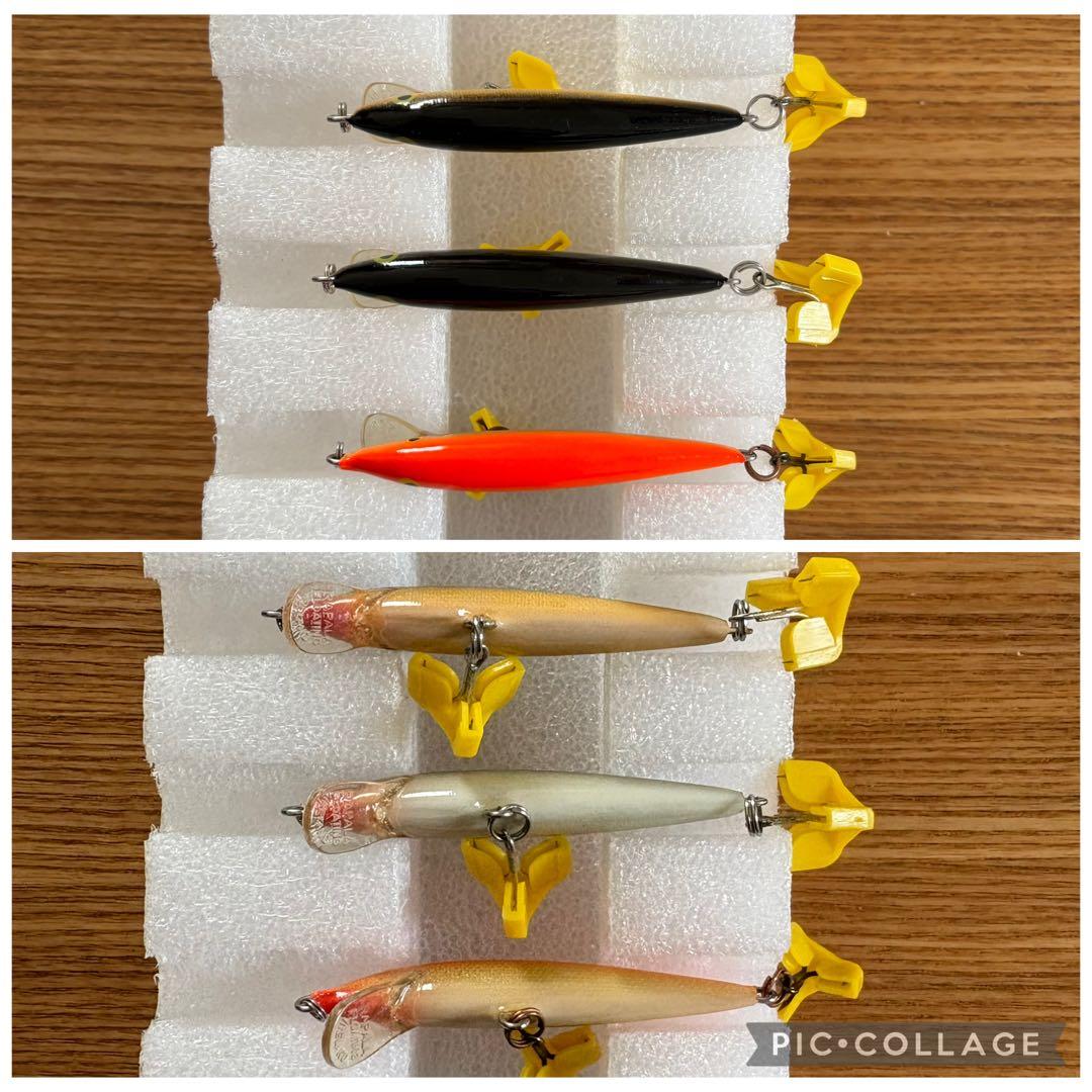 【美品】ラパラ RAPALA フローティング 7個 65mm バルサミノー