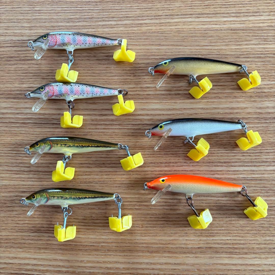 【美品】ラパラ RAPALA フローティング 7個 65mm バルサミノー