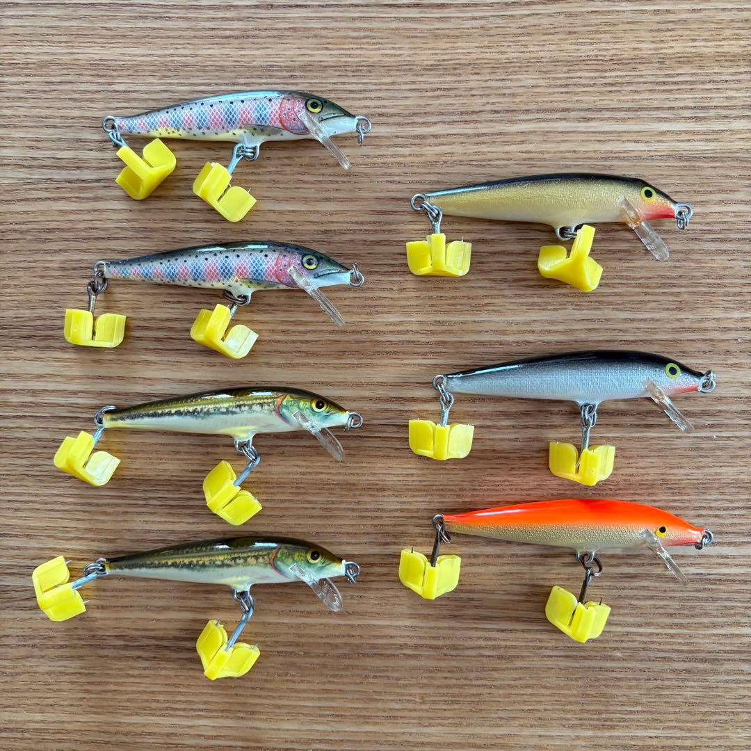 【美品】ラパラ RAPALA フローティング 7個 65mm バルサミノー