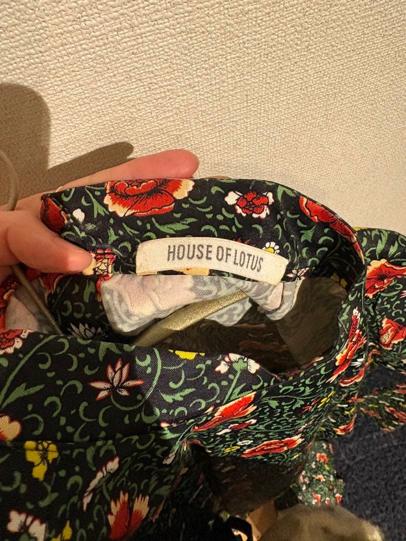HOUSE OF LOTUS 花柄　ワンピース　ロング　ハウスオブロータス