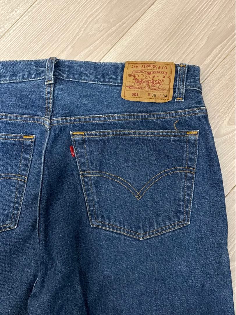 Levi's 501 ブルーデニム W38 L34