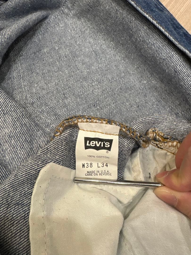 Levi's 501 ブルーデニム W38 L34