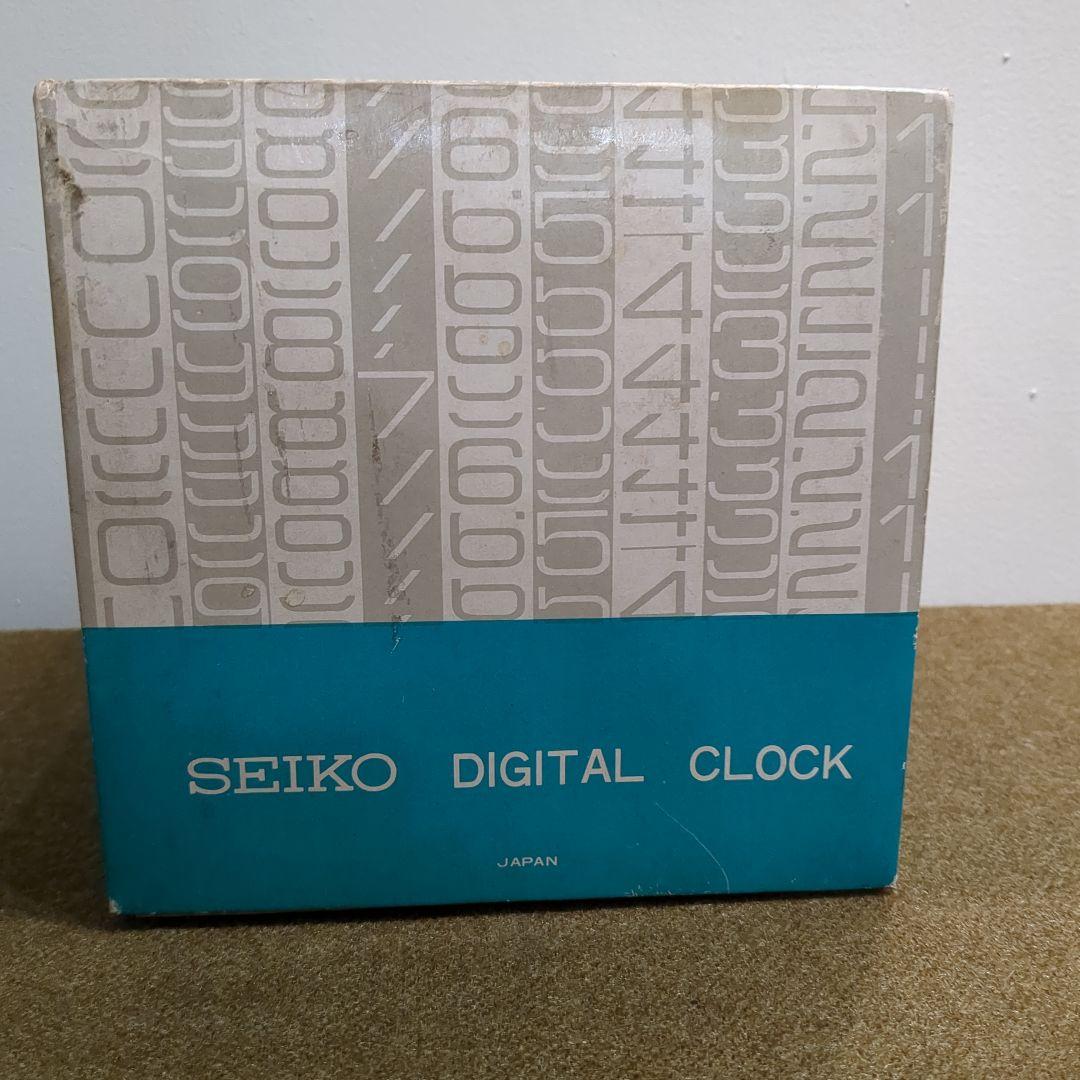 SEIKO セイコー デジタル時計 パタパタ時計 スペースエイジ レトロ 70s