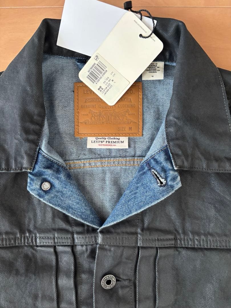 LEVI’S × BIOTOP 26SS Trucker Black Mサイズ