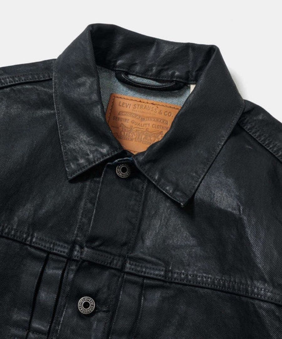 LEVI’S × BIOTOP 26SS Trucker Black Mサイズ