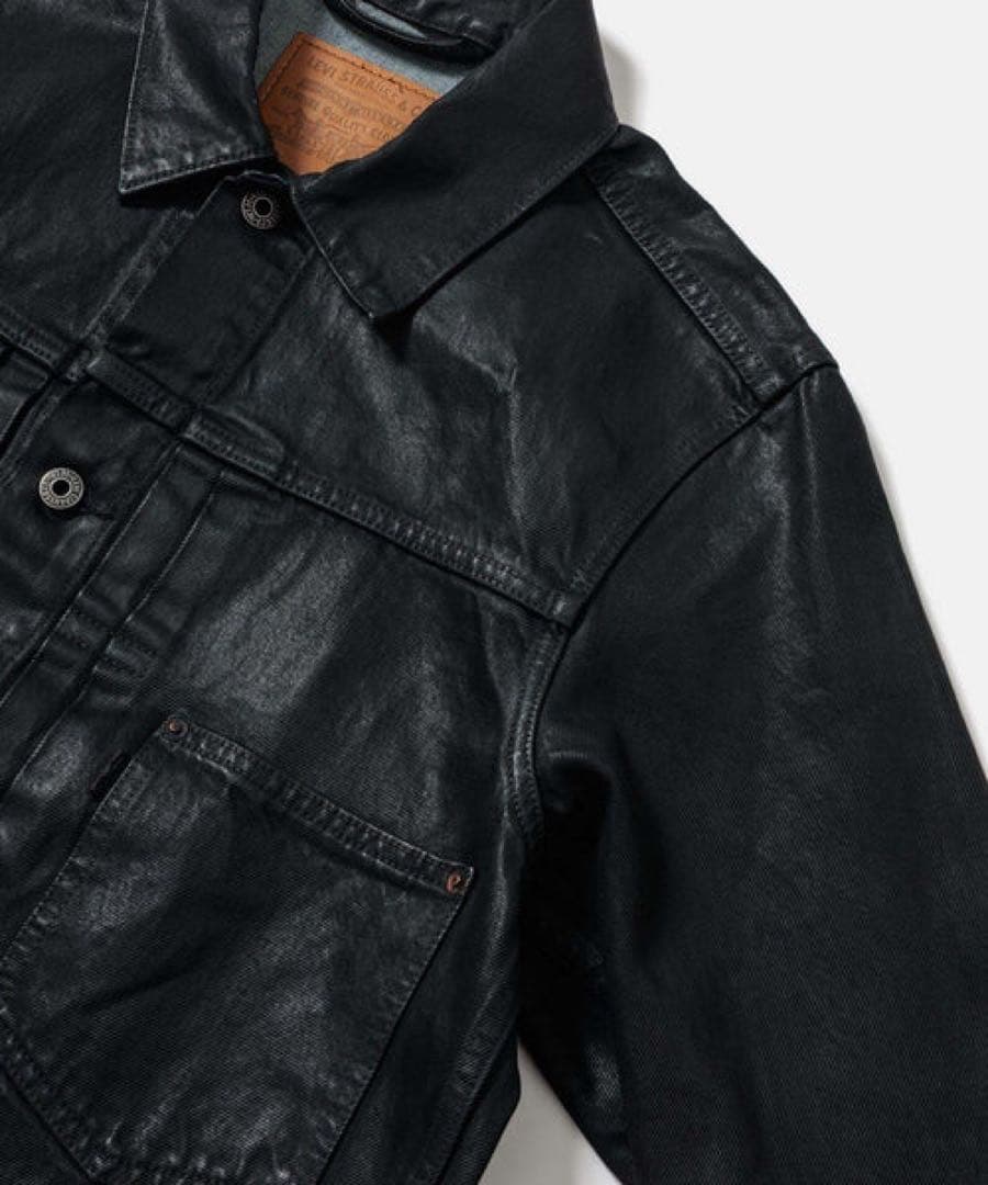 LEVI’S × BIOTOP 26SS Trucker Black Mサイズ
