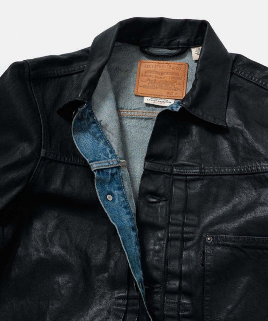 LEVI’S × BIOTOP 26SS Trucker Black Mサイズ