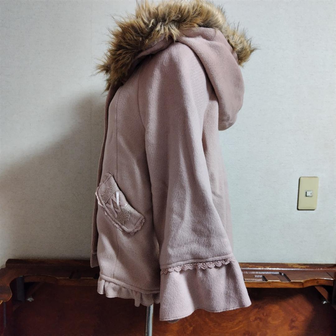 新品タグ付き　axes femme　フーテッドポンチョコート