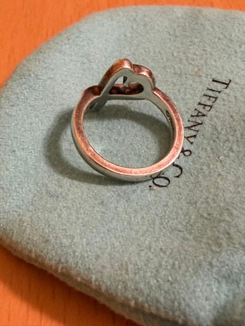 Tiffany & Co. ハートリング シルバー　9号