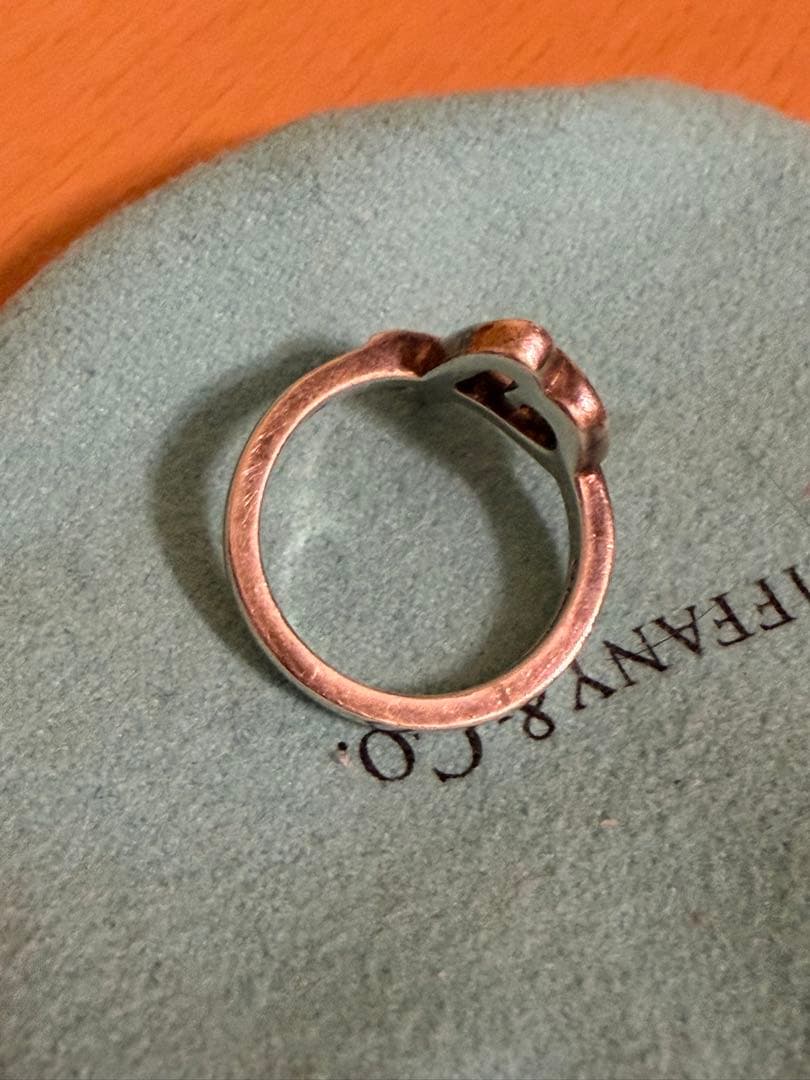 Tiffany & Co. ハートリング シルバー　9号