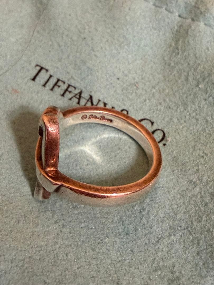 Tiffany & Co. ハートリング シルバー　9号